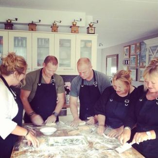 Pastaworkshop in het huiskamerrestaurant